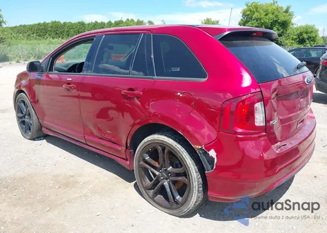 2013 Ford Edge Sport из США, поврежденный, VIN 2FMDK4AK7DBB85389